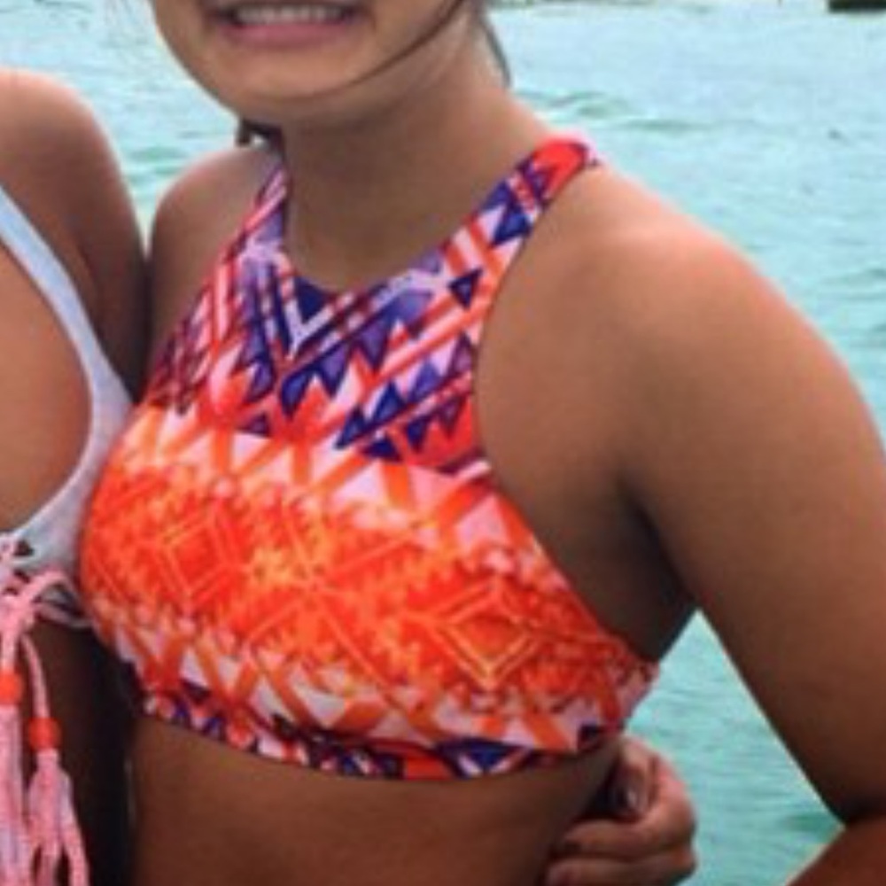 Becca halter bikini top